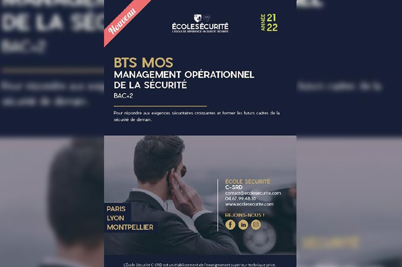 FORMATION BTS Management opérationnel de la sécurité Sûrete